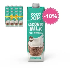 XL-Packung - Kokosmilch zum Kochen ohne Konservierungsstoffe COCOXIM 12x1000 ml