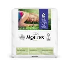 Pieluszki Moltex Pure XL 16+ kg (21 szt)