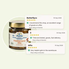 Organic Mediterranean Mix in Olive Oil MANI 190g