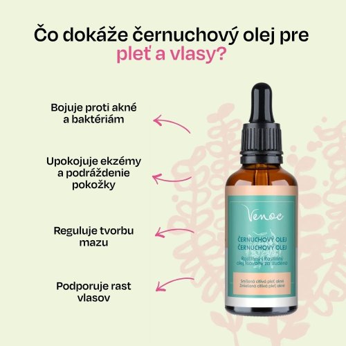 Černuchový olej Venoc 50ml