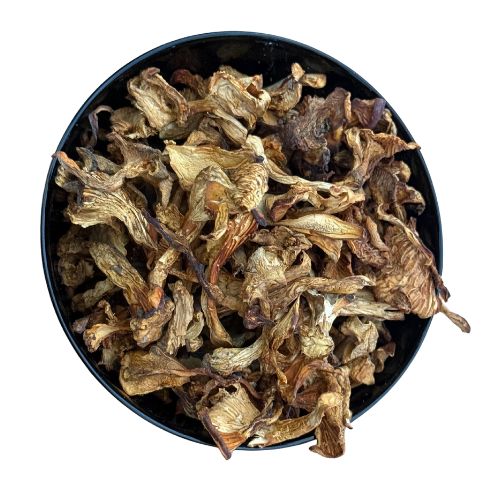 Echter Pfifferling - getrocknet, 2. Qualitätsklasse - Cantharellus cibarius Emerosa