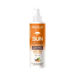 Opaľovacie telové mlieko SPF 50 s pumpičkou Biofresh Sun Care 200ml Opaľovacie telové mlieko SPF 50 s pumpičkou Biofresh Sun Care 200ml
