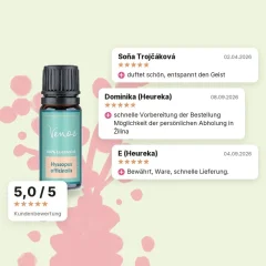 Ätherisches Ysopöl Venoc 10 ml, Kundenbewertung