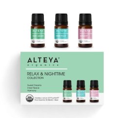 Set esenciálních olejů "noční relax" Alteya Organics (3 x 5 ml) Set esenciálních olejů "noční relax" Alteya Organics (3 x 5 ml)