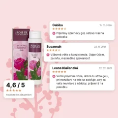 Sprchový gél s ružovým olejom Regina Roses 250 ml, hodnotenia zákazníkov