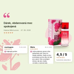 Dámsky parfum z ružovej vody Rose of Bulgaria 50 ml, hodnotenia zákazníkov Dámsky parfum z ružovej vody Rose of Bulgaria 50 ml, hodnotenia zákazníkov