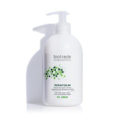 Feuchtigkeitsspendende Körperlotion mit 8% Urea Keratolin Biotrade 400ml