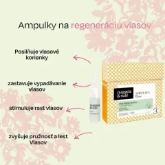 Ampule pro regeneraci vlasů - měsíční kúra Nuggela & Sulé 4x10 ml