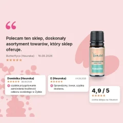 Aromaterapeutyczna mieszanka olejków eterycznych Romantika Venoc 10ml, ocena sklepu w serwisie Heureka