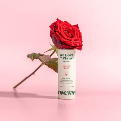 Přírodní tuhý deodorant Sweet Rose We love the planet 40 g