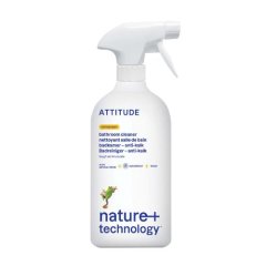 Čistič na kúpeľne ATTITUDE s vôňou citrónovej kôry s rozprašovačom 800ml Čistič na kúpeľne ATTITUDE s vôňou citrónovej kôry s rozprašovačom 800ml