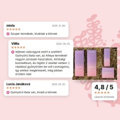 Luminous Rose Alteya Organics kozmetikai ajándékszett, vásárlói értékelések