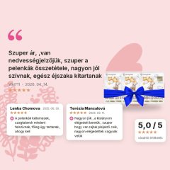 XL csomag Woopies baba ECO pelenkák SMALL (6-10kg) fakanál 3x32db, vásárlói értékelések