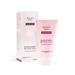 Pielęgnujące masło do ciała i rąk 2w1 Diamond Rose Biofresh 150 ml