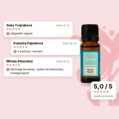 Borsmenta illóolaj Venoc 10ml, vásárlói értékelés