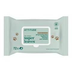 Vlhčené čisticí ubrousky ATTITUDE Super leaves Pets pro zvířecí mazlíčky 72ks