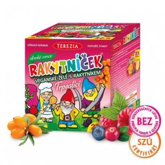 Rakytníček vegánske želé s rakytníkom - divoké ovocie TEREZIA 90ks Rakytníček vegánske želé s rakytníkom - divoké ovocie TEREZIA 90ks