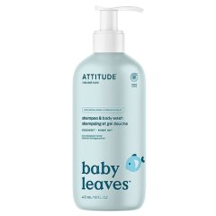 Dětský šampon a mýdlo ATTITUDE Baby leaves Good night 473ml Dětský šampon a mýdlo ATTITUDE Baby leaves Good night 473ml