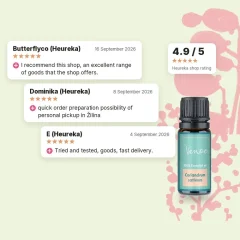 Coriander essential oil Venoc 10 ml, Heureka shop rating Coriander essential oil Venoc 10 ml, Heureka shop rating
