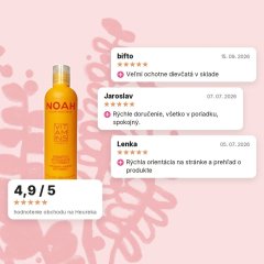 Antioxidačný šampón s vitamínom E Noah 250ml, hodnotenia zákazníkov Antioxidačný šampón s vitamínom E Noah 250ml, hodnotenia zákazníkov