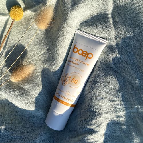 Přírodní opalovací krém sensitive spf 50 Boep 50ml