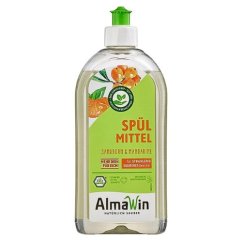 Čistiaci prostriedok na riad s rakytníkom a mandarínkou AlmaWin 500ml Čistiaci prostriedok na riad s rakytníkom a mandarínkou AlmaWin 500ml