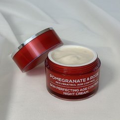 Przeciwstarzeniowy krem do twarzy na noc Pomegranate & Rose 50ml