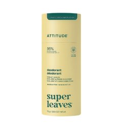 Természetes dezodor Attitude Super leaves - Earl Grey és uborka 75g MŰANYAGMENTES Természetes dezodor Attitude Super leaves - Earl Grey és uborka 75g MŰANYAGMENTES