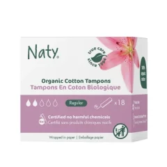 Tampony damskie Naty - regular 18szt.