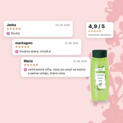 Šampón na všetky typy vlasov Aloe Vera Aroma 400 ml, hodnotenia zákazníkov