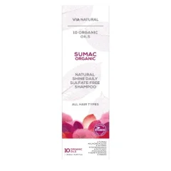 Shampoo with BIO Sumac for hair shine Via natural 250ml