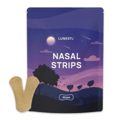 Pásky na nos proti chrápaniu - Nasal strips - Lunesto 30 ks