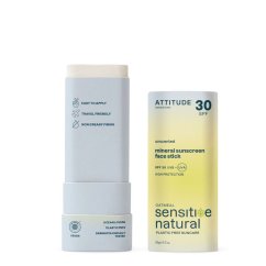 100% ásványi védőrúd arcra és ajkakra ATTITUDE (SPF 30) érzékeny és atópiás bőrre 20g 100% ásványi védőrúd arcra és ajkakra ATTITUDE (SPF 30) érzékeny és atópiás bőrre 20g