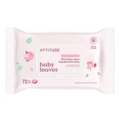 Vlhčené obrúsky bez vône Attitude 72 ks Vlhčené obrúsky bez vône Attitude 72 ks