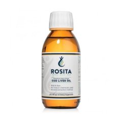 Extra panenský tekutý olej z tresčích jater Rosita 150 ml Extra panenský tekutý olej z tresčích jater Rosita 150 ml