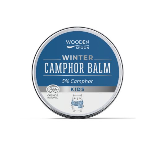 Zimowy balsam dla dzieci z kamforą 5% Wooden Spoon 60ml