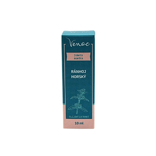 Ránhoj horský, mursalský čaj  - Olejový extrakt, bezalkoholová tinktúra Venoc 10ml