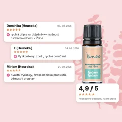 Aromaterapeutická směs esenciálních olejů Spánek Venoc 10ml, hodnocení obchodu na Heurece Aromaterapeutická směs esenciálních olejů Spánek Venoc 10ml, hodnocení obchodu na Heurece