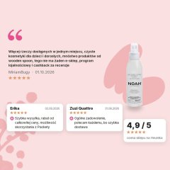 Odżywka w sprayu bez spłukiwania Noah 150ml, oceny klientów Odżywka w sprayu bez spłukiwania Noah 150ml, oceny klientów