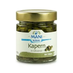 Bio kapary v extra panenskom olivovom oleji MANI 180g