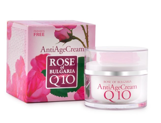 Krém proti vráskam s Q10 z ružovej vody Biofresh 50 ml