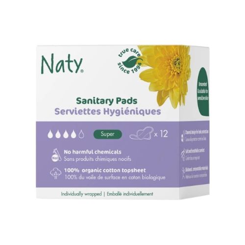 Women's pads ECO by Naty - super 12pcs