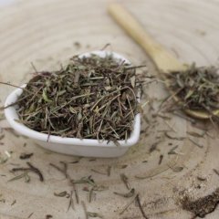 Garten-Bohnenkraut - geschnittenes Kraut - Satureja hortensis - Herba saturejae Emerosa
