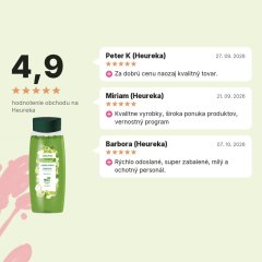 Šampón na pravidelné používanie Zelené jablko Aroma 400 ml, hodnotenia zákazníkov