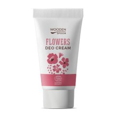 Organický krémový dezodorant Flowers Wooden Spoon 40 ml Organický krémový dezodorant Flowers Wooden Spoon 40 ml