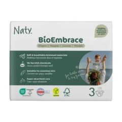 Diapers Naty Midi 4 - 9 kg 30pcs