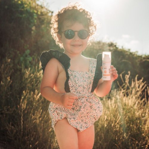 Opalovací tělové mléko Baby & Family SPF 50 WoodenSpoon 50 ml