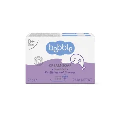 Detské krémové mydlo s levanduľou Bebble 75 g