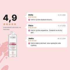 Micelárna voda pre mastnú a problematickú pleť Acnaut Barrier Protect Biotrade 400ml, hodnotenia zákazníkov