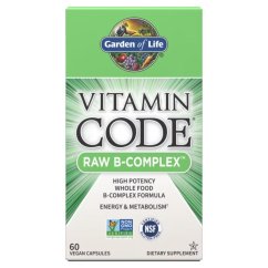 Vitamin Code RAW Vitamin B Komplex Garden of Life 60 Stk.